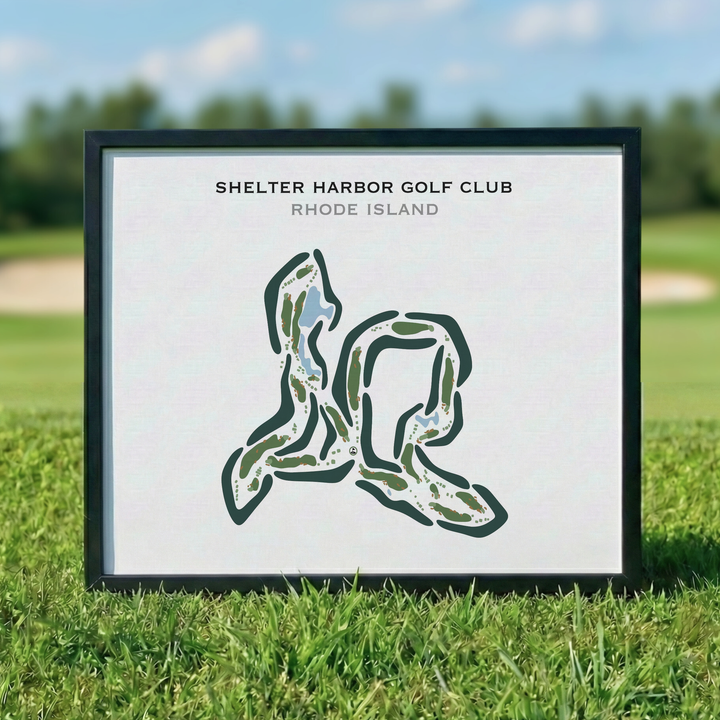 Shelter Harbor Golf Club‎, Rhode Island - Printed Golf Courses