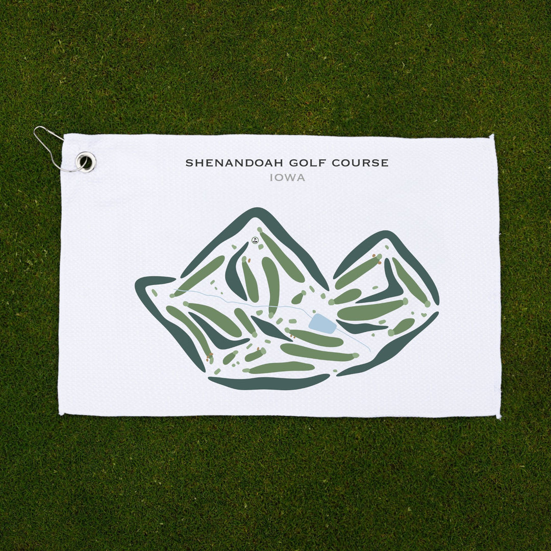 Shenandoah Golf Course, Iowa - Printed Golf Courses