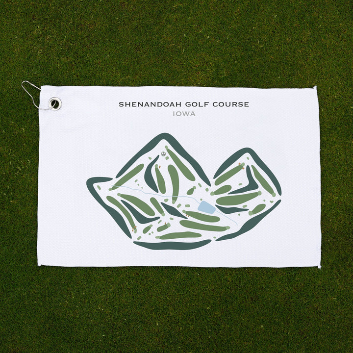 Shenandoah Golf Course, Iowa - Printed Golf Courses