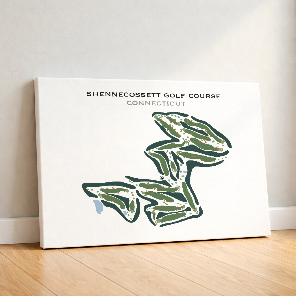 Shennecossett Golf Course, Connecticut - Printed Golf Courses
