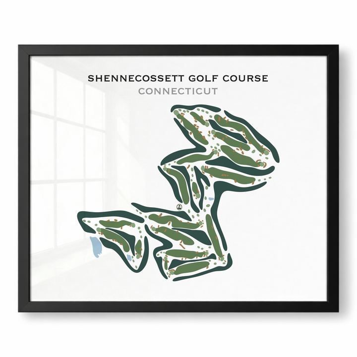 Shennecossett Golf Course, Connecticut - Printed Golf Courses