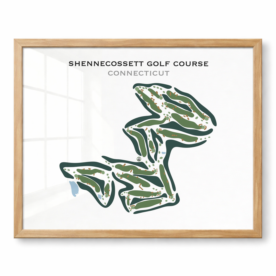 Shennecossett Golf Course, Connecticut - Printed Golf Courses