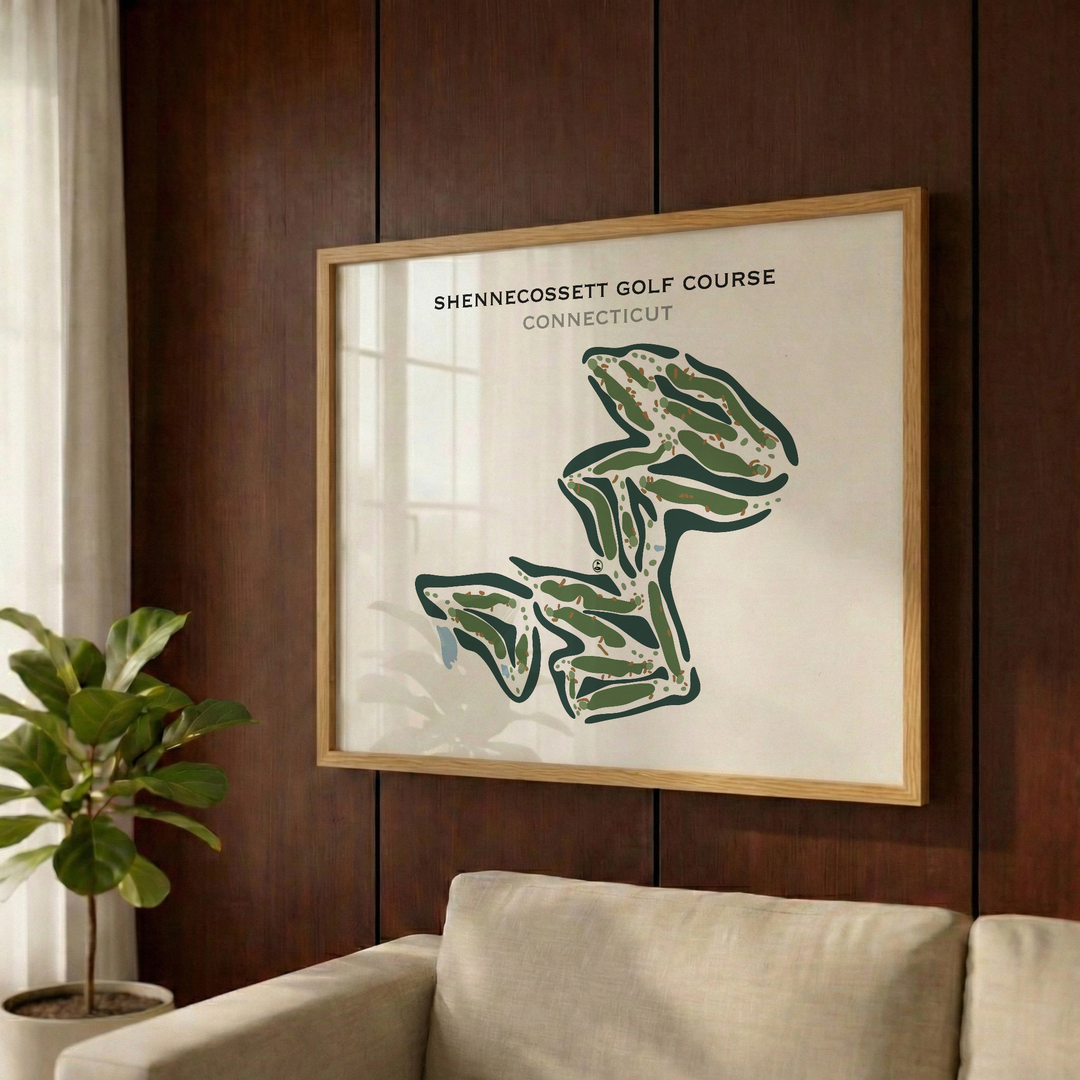 Shennecossett Golf Course, Connecticut - Printed Golf Courses