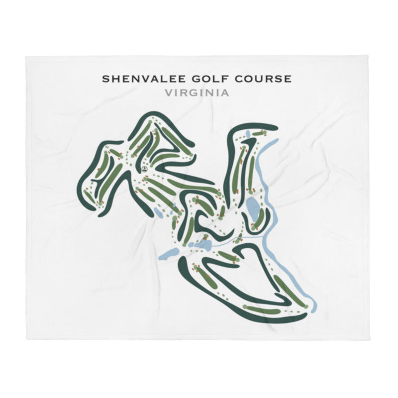 Shenvalee Golf Course, Virginia - Printed Golf Courses