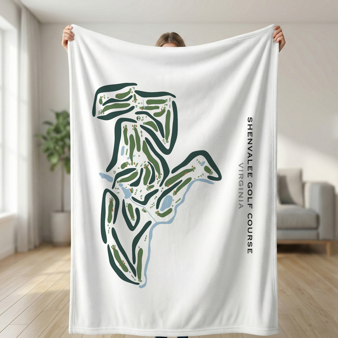 Shenvalee Golf Course, Virginia - Printed Golf Courses