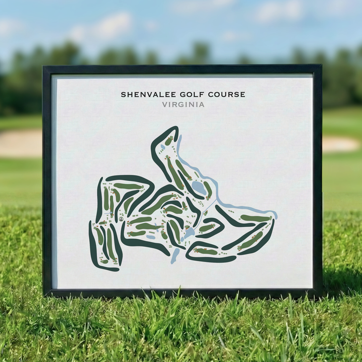 Shenvalee Golf Course, Virginia - Printed Golf Courses