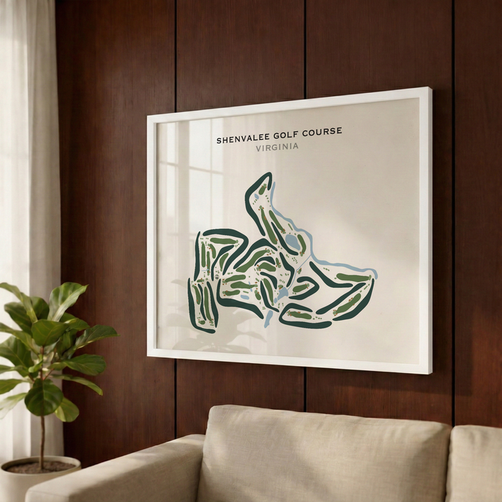 Shenvalee Golf Course, Virginia - Printed Golf Courses