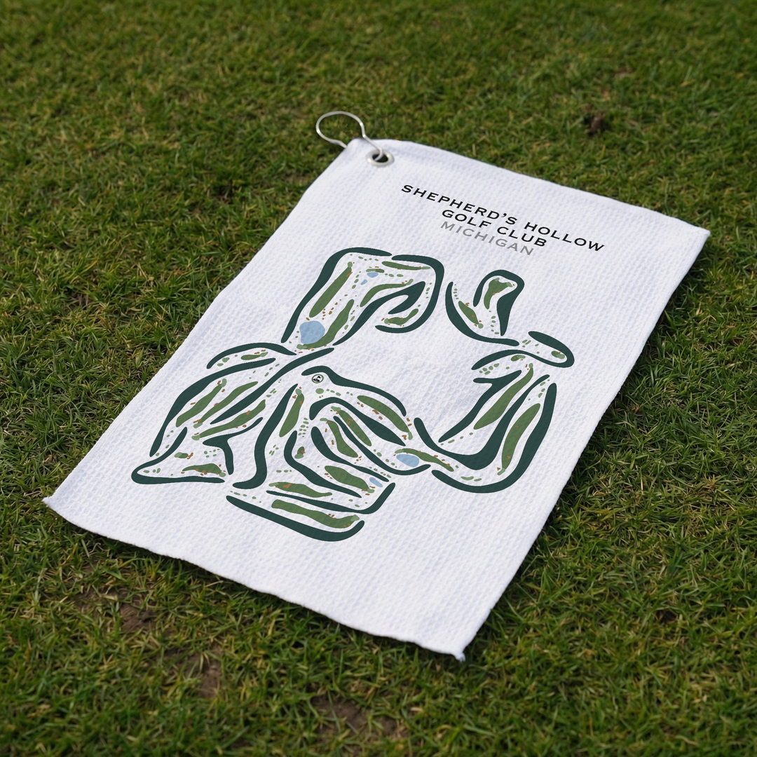 Shepherd's Hollow Golf Club, Michigan - Printed Golf Courses