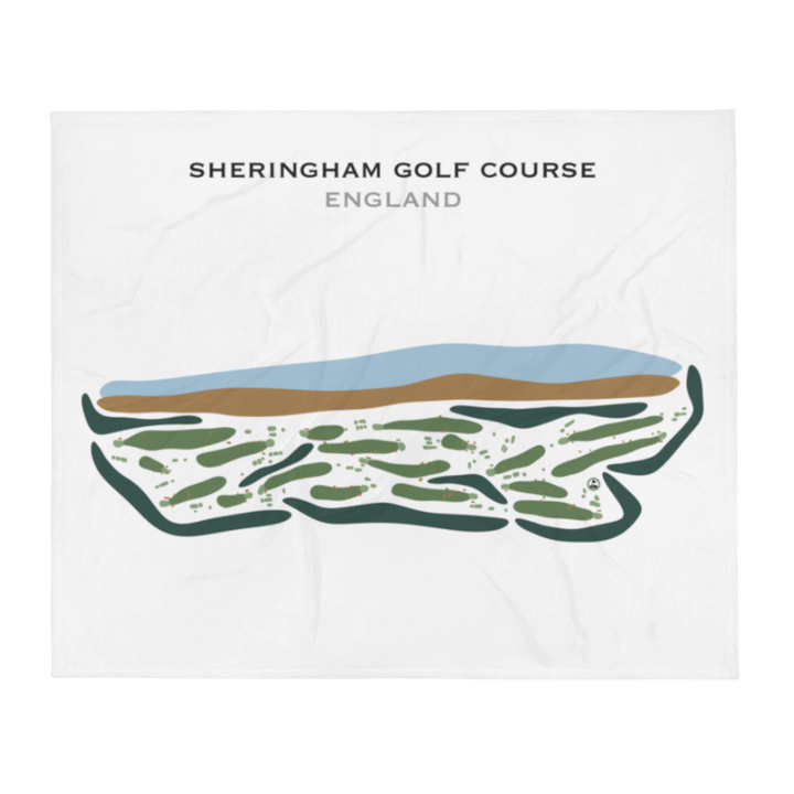 Sheringham Golf Course, England - Printed Golf Courses