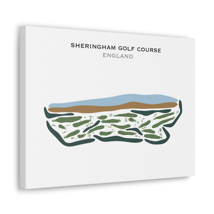 Sheringham Golf Course, England - Printed Golf Courses