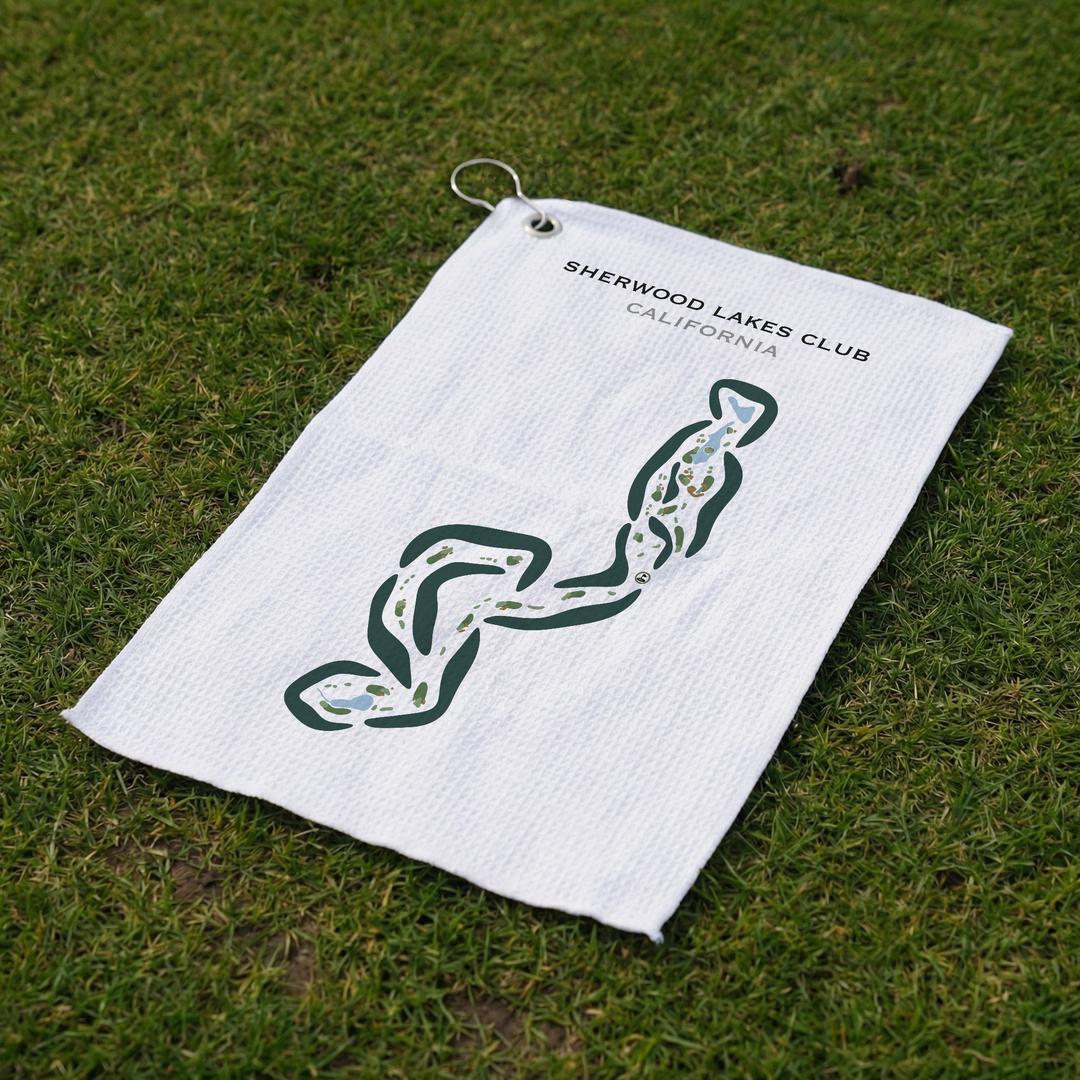 Sherwood Lakes Club, California - Printed Golf Courses