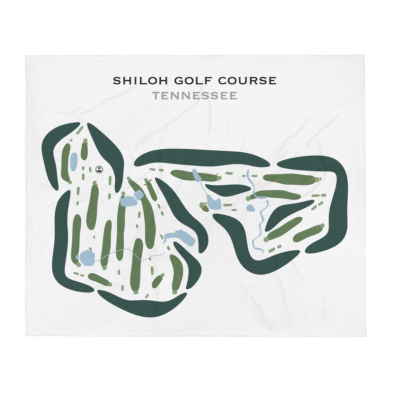 Shiloh Golf Course, Tennessee - Printed Golf Courses