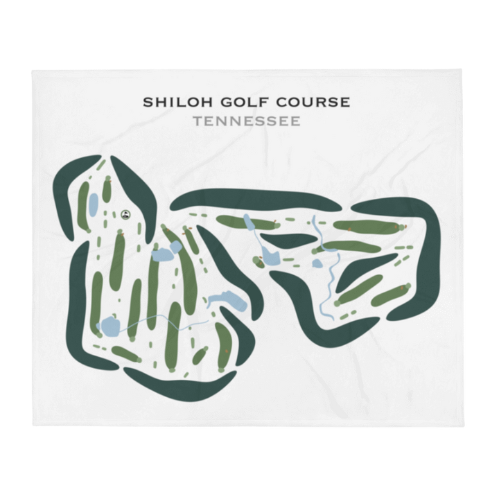 Shiloh Golf Course, Tennessee - Printed Golf Courses