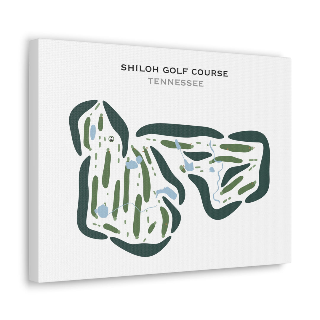 Shiloh Golf Course, Tennessee - Printed Golf Courses
