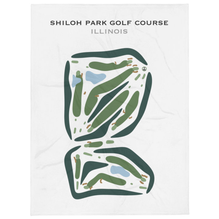 Shiloh Park Golf Course, Illinois - Printed Golf Courses