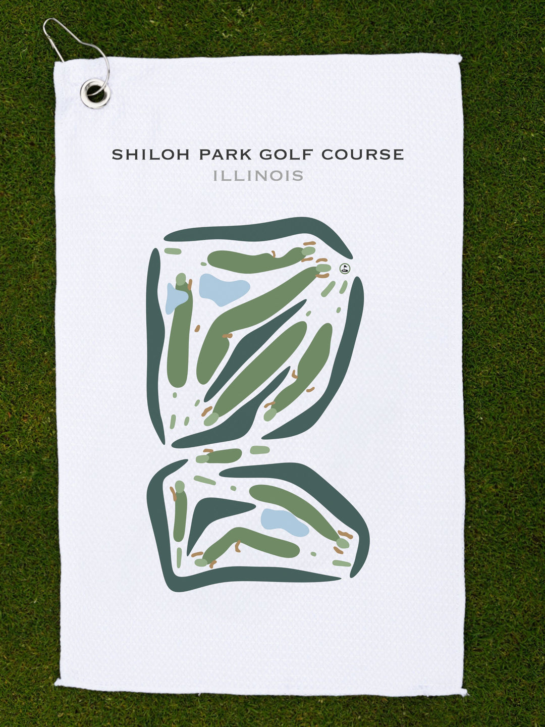 Shiloh Park Golf Course, Illinois - Printed Golf Courses