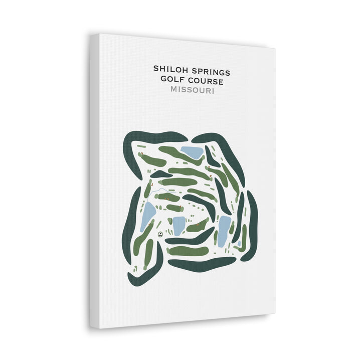 Shiloh Springs Golf Course, Missouri - Printed Golf Courses