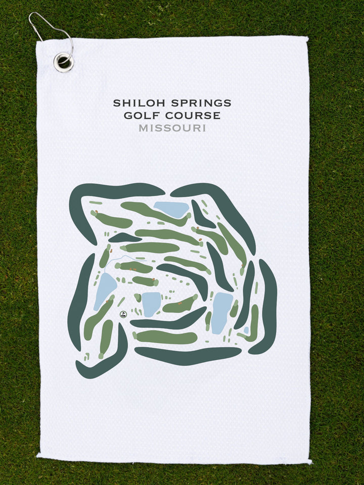 Shiloh Springs Golf Course, Missouri - Printed Golf Courses