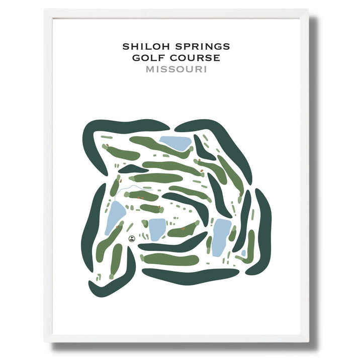 Shiloh Springs Golf Course, Missouri - Printed Golf Courses