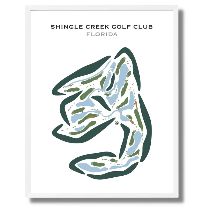Shingle Creek Golf Club, Florida - Printed Golf Courses