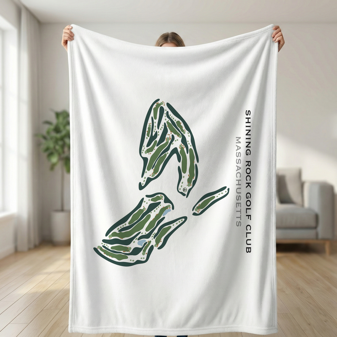 Shining Rock Golf Club, Massachusetts - Printed Golf Courses