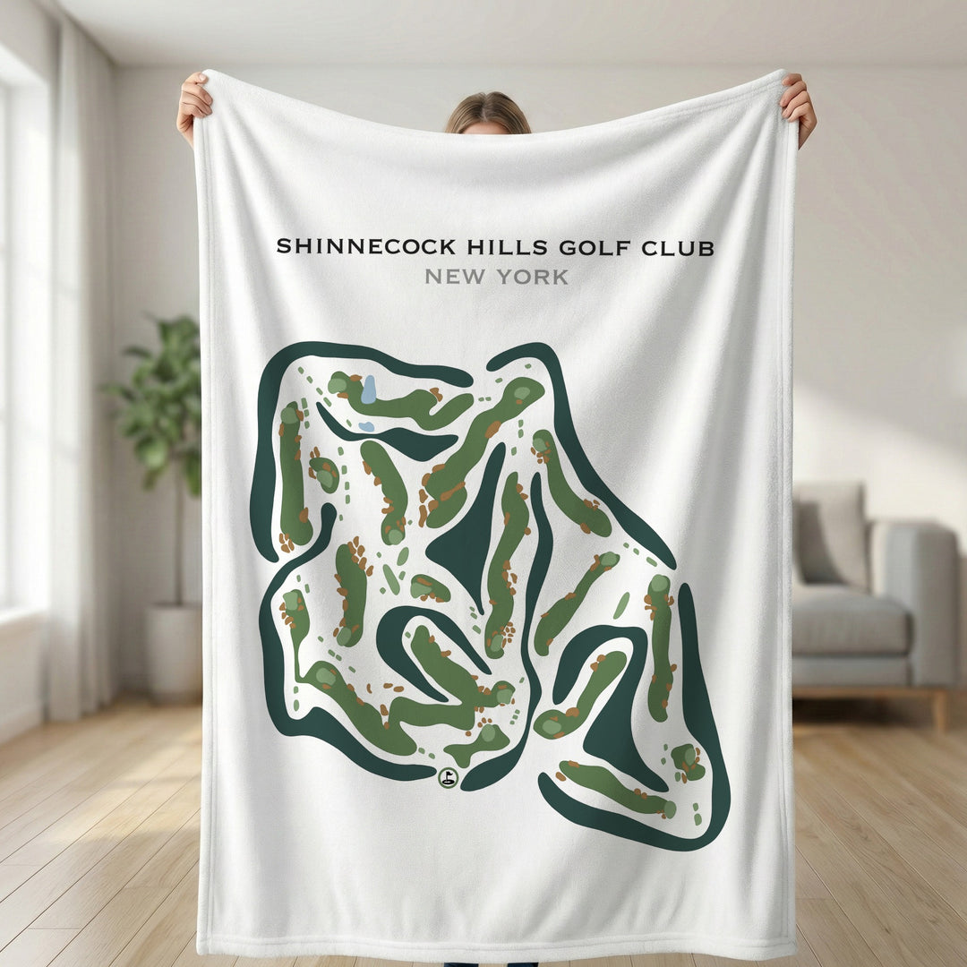 Shinnecock Hills Golf Club, New York - Printed Golf Courses
