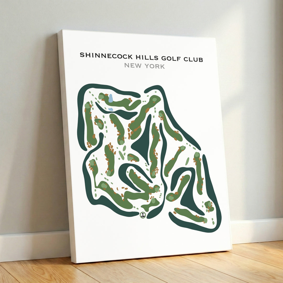 Shinnecock Hills Golf Club, New York - Printed Golf Courses