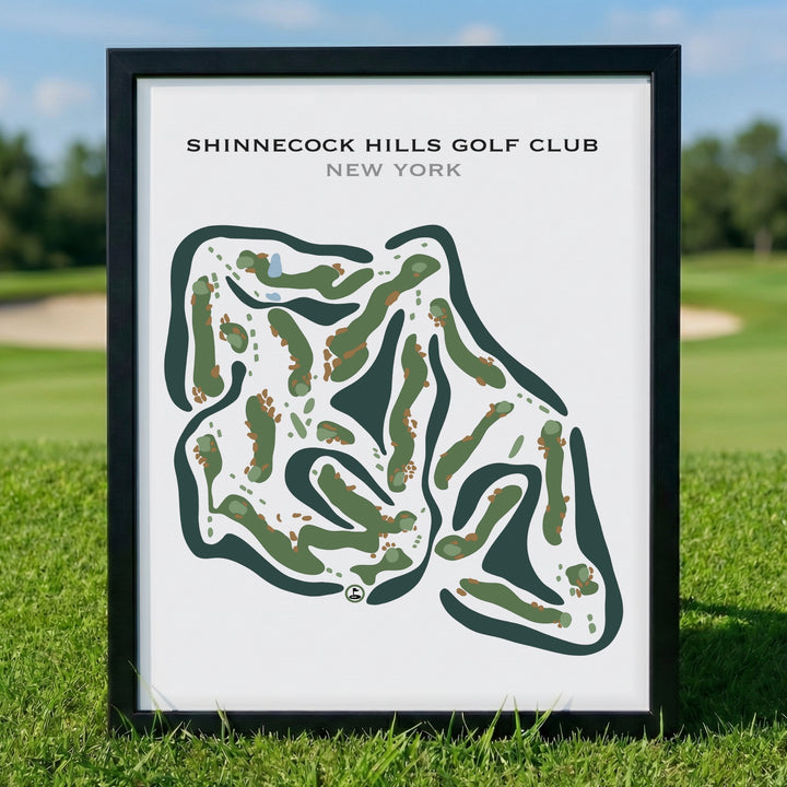 Shinnecock Hills Golf Club, New York - Printed Golf Courses