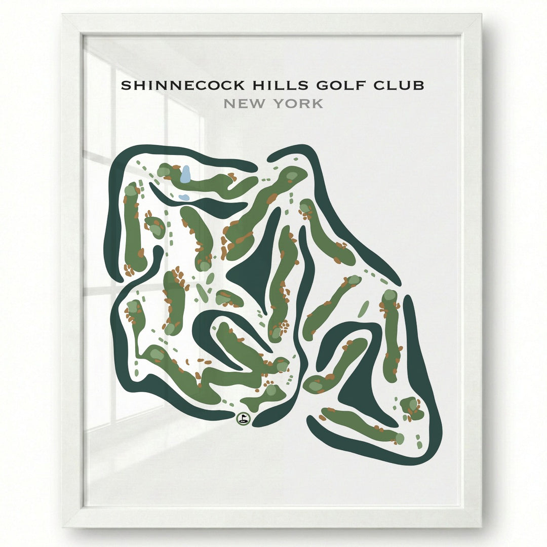 Shinnecock Hills Golf Club, New York - Printed Golf Courses