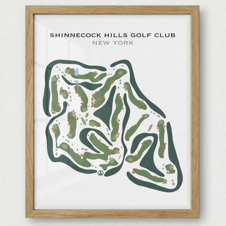 Shinnecock Hills Golf Club, New York - Printed Golf Courses