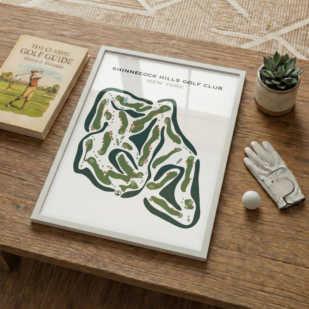 Shinnecock Hills Golf Club, New York - Printed Golf Courses