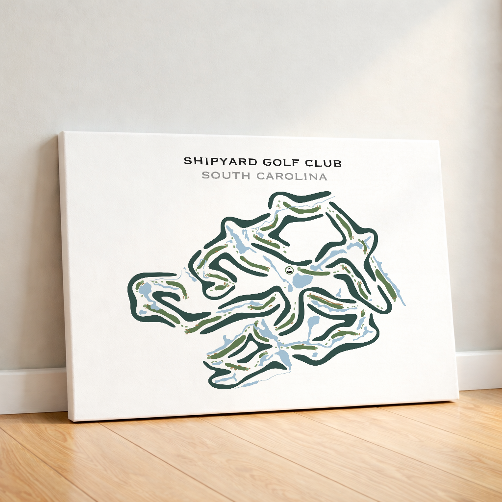 Shipyard Golf Club, South Carolina - Printed Golf Courses