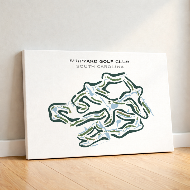 Shipyard Golf Club, South Carolina - Printed Golf Courses