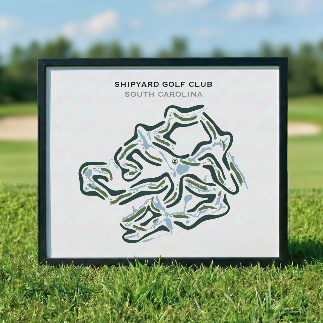 Shipyard Golf Club, South Carolina - Printed Golf Courses