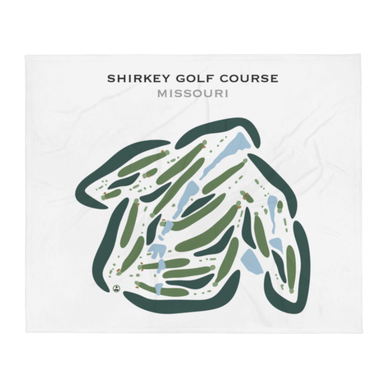 Shirkey Golf Course, Missouri - Printed Golf Courses