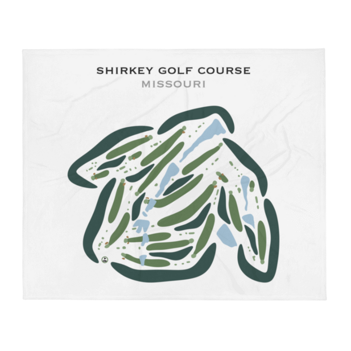 Shirkey Golf Course, Missouri - Printed Golf Courses
