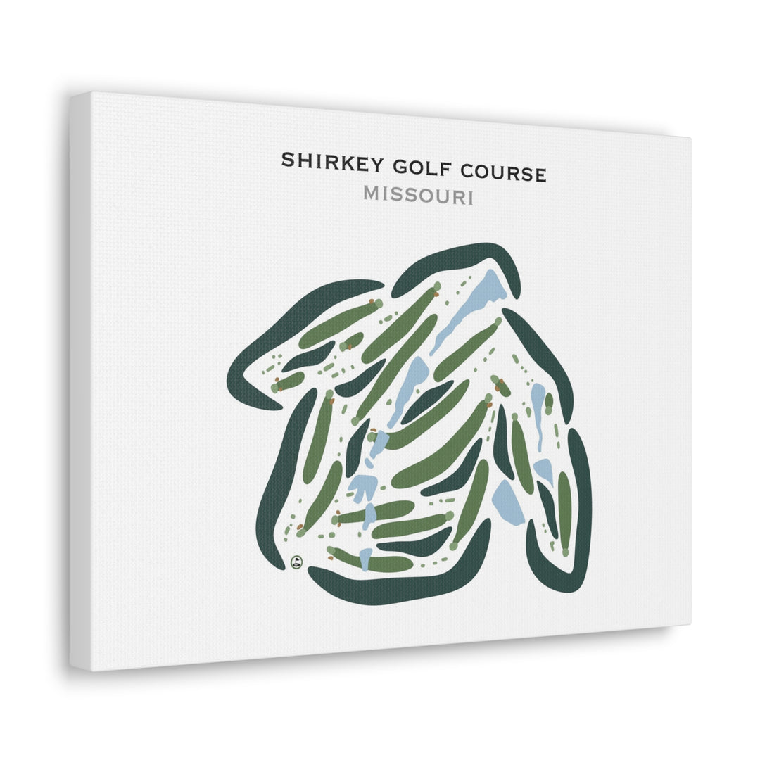 Shirkey Golf Course, Missouri - Printed Golf Courses