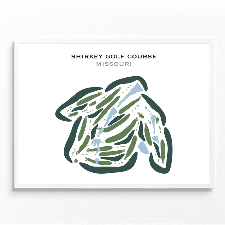Shirkey Golf Course, Missouri - Printed Golf Courses