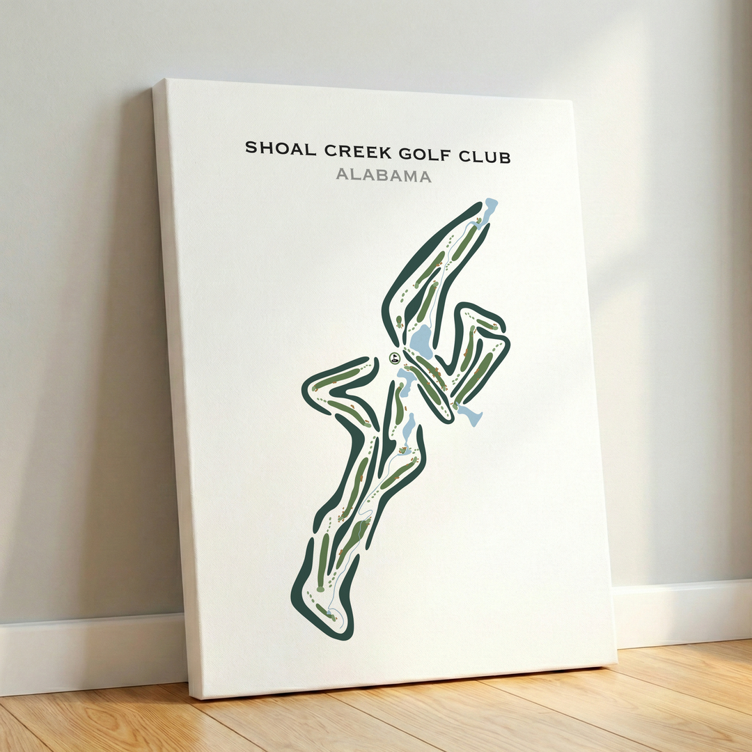 Shoal Creek Golf Club, Alabama - Printed Golf Courses