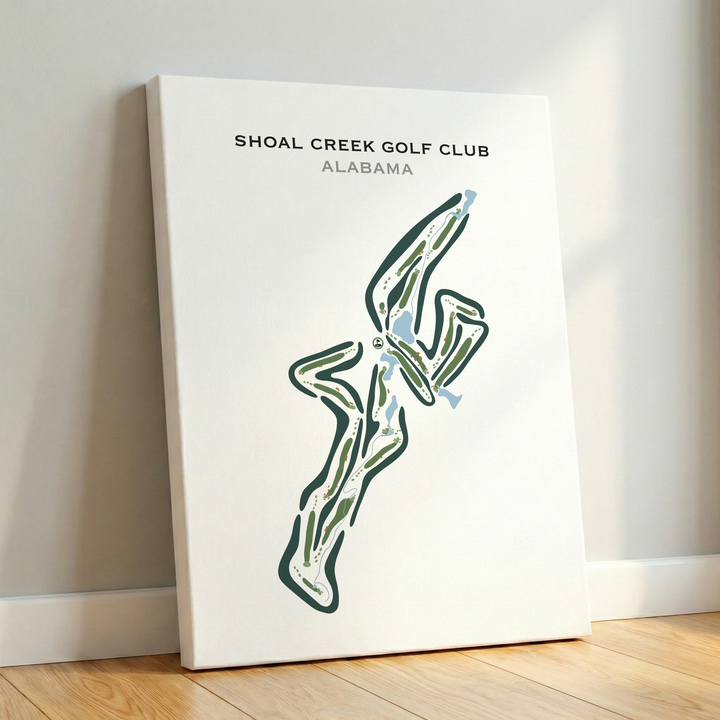 Shoal Creek Golf Club, Alabama - Printed Golf Courses
