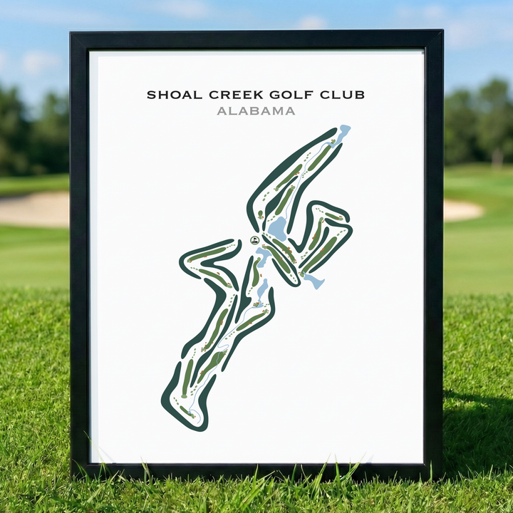 Shoal Creek Golf Club, Alabama - Printed Golf Courses