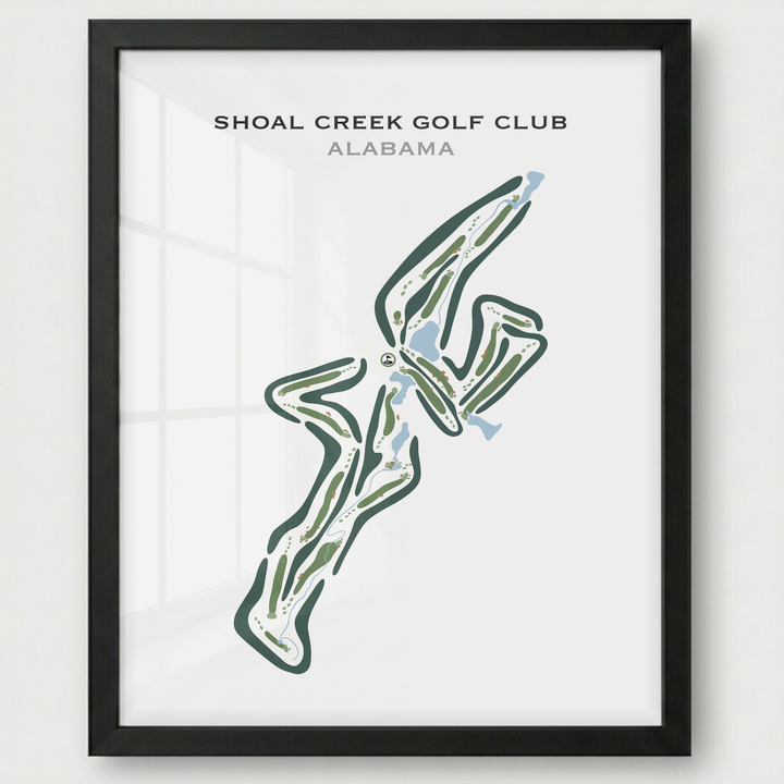 Shoal Creek Golf Club, Alabama - Printed Golf Courses