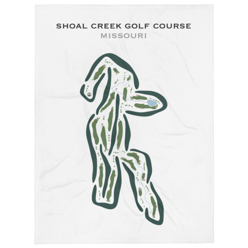 Shoal Creek Golf Course, Missouri - Printed Golf Courses