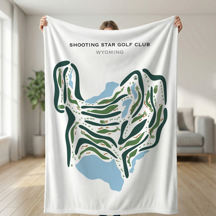 Shooting Star Golf Club, Wyoming - Printed Golf Courses