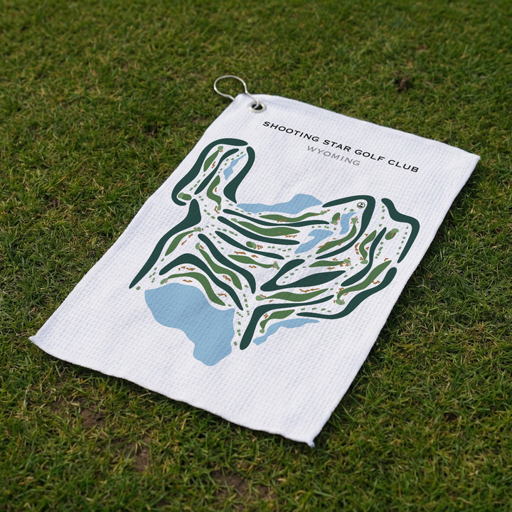 Shooting Star Golf Club, Wyoming - Printed Golf Courses