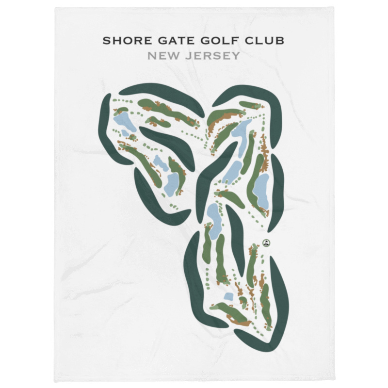Shore Gate Golf Club, New Jersey - Printed Golf Courses