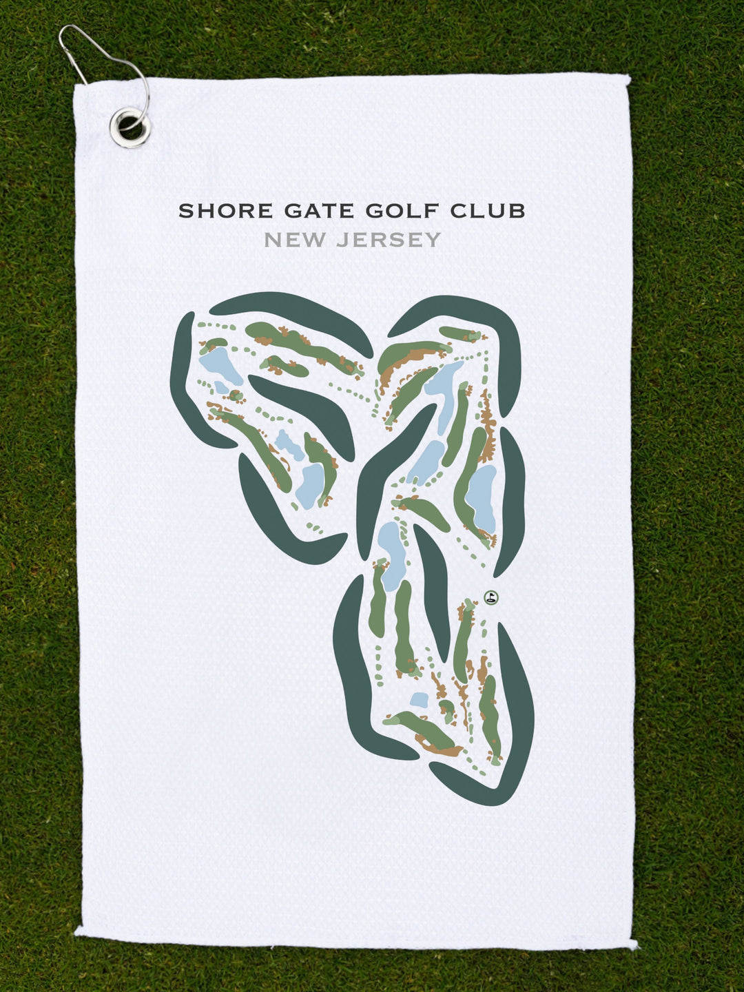 Shore Gate Golf Club, New Jersey - Printed Golf Courses