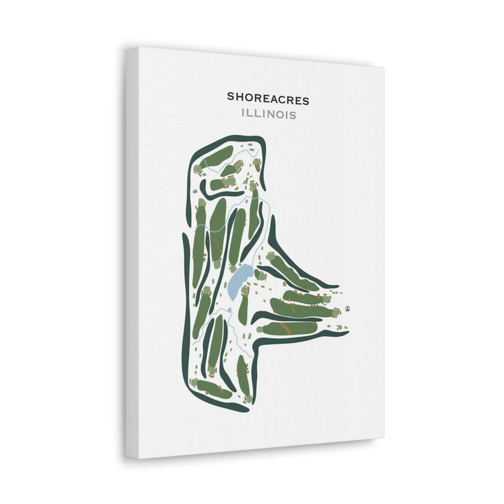 Shoreacres, Illinois - Printed Golf Course