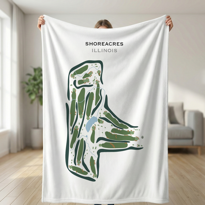 Shoreacres, Illinois - Printed Golf Course