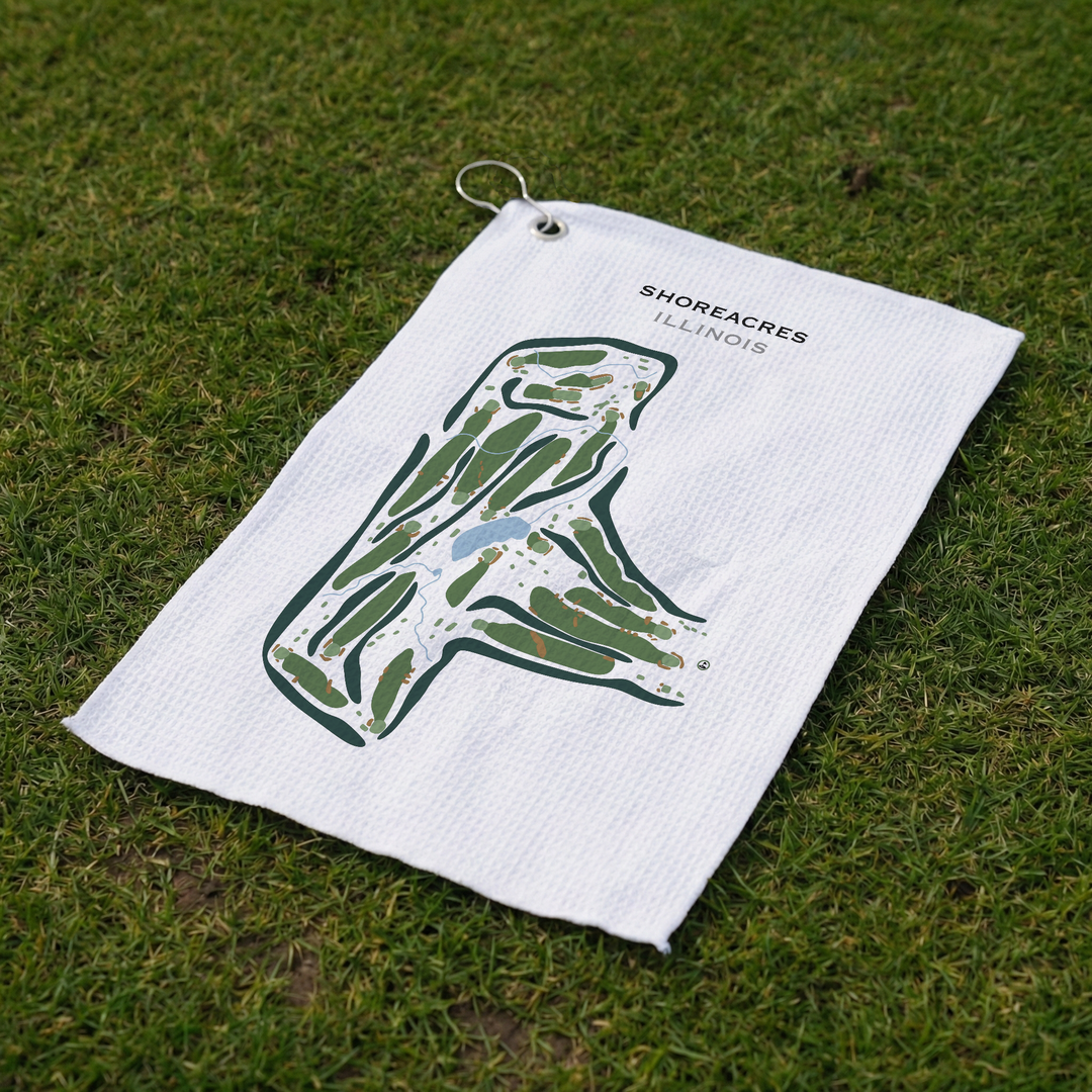Shoreacres, Illinois - Printed Golf Course